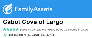 Assisted Living Rating by Family Assets for Cabot Cove of Largo