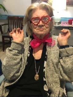 new assisted living resident Barbara 