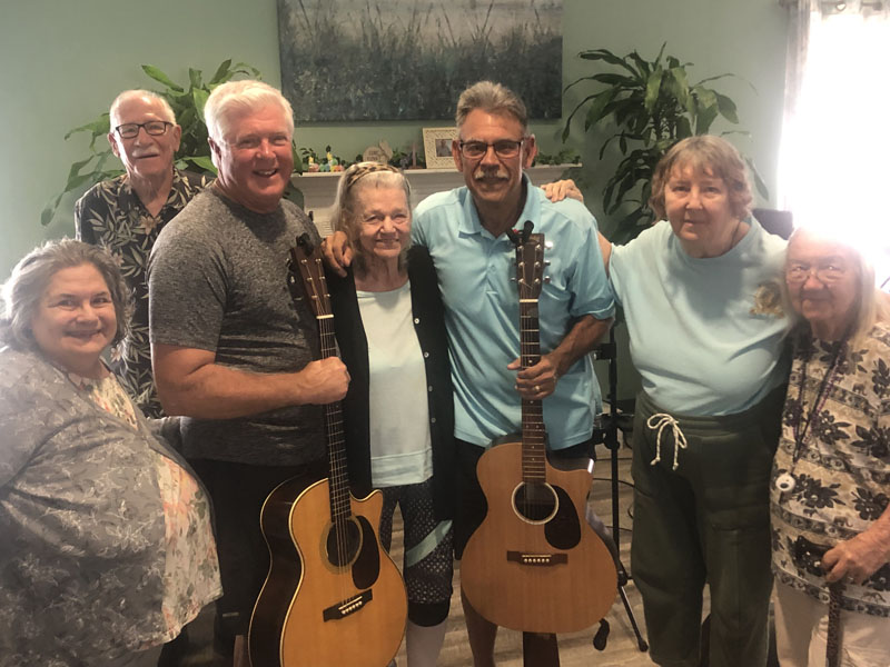 assisted living music and entertainment