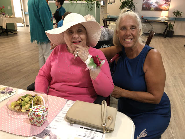 Mothers day celebration at Cabot Cove of Largo Assisted Living